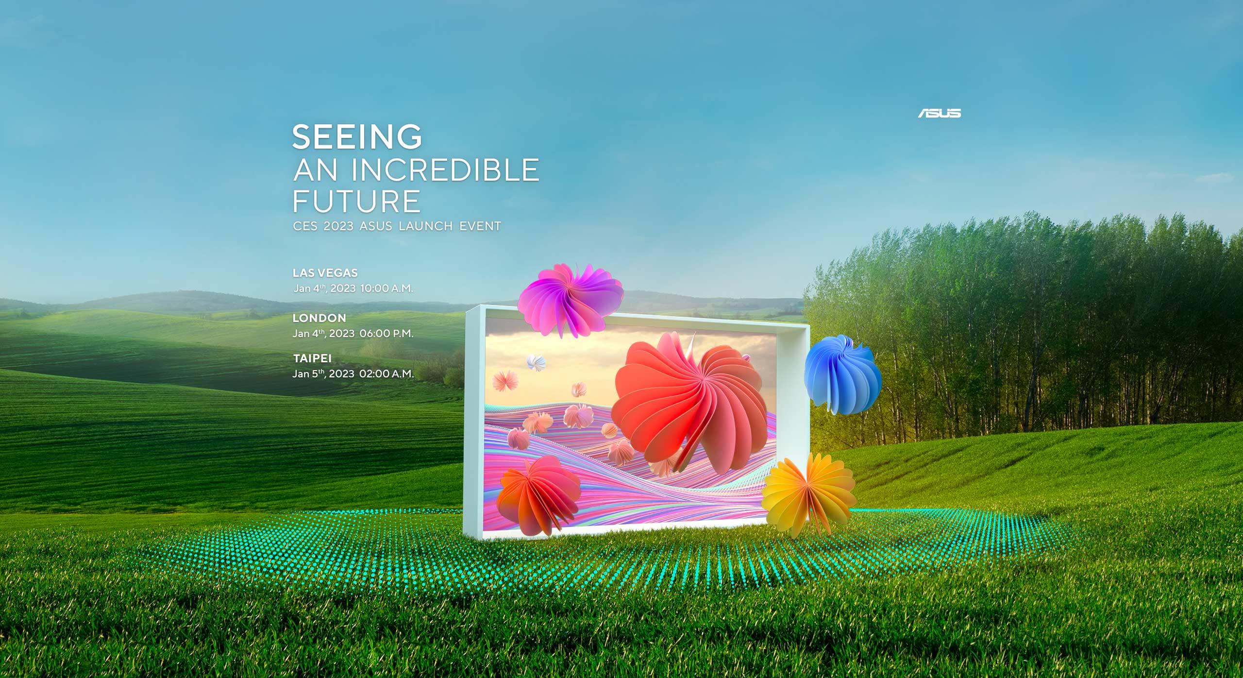 ASUS Announces Seeing an Incredible Future Virtual Launch Event